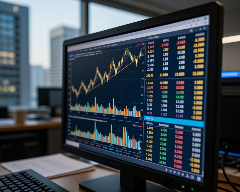 Financial Market Data Visualization