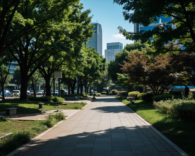 Sunny Morning in Seoul