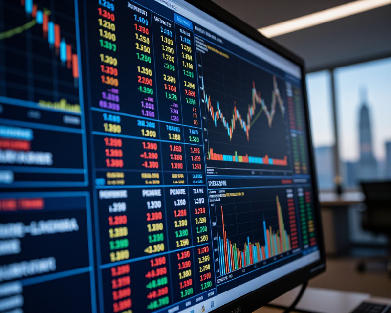Financial Market Data Visualization