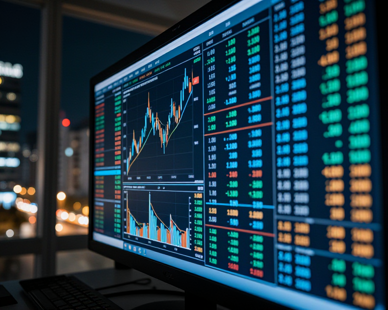 Financial Market Data Visualization