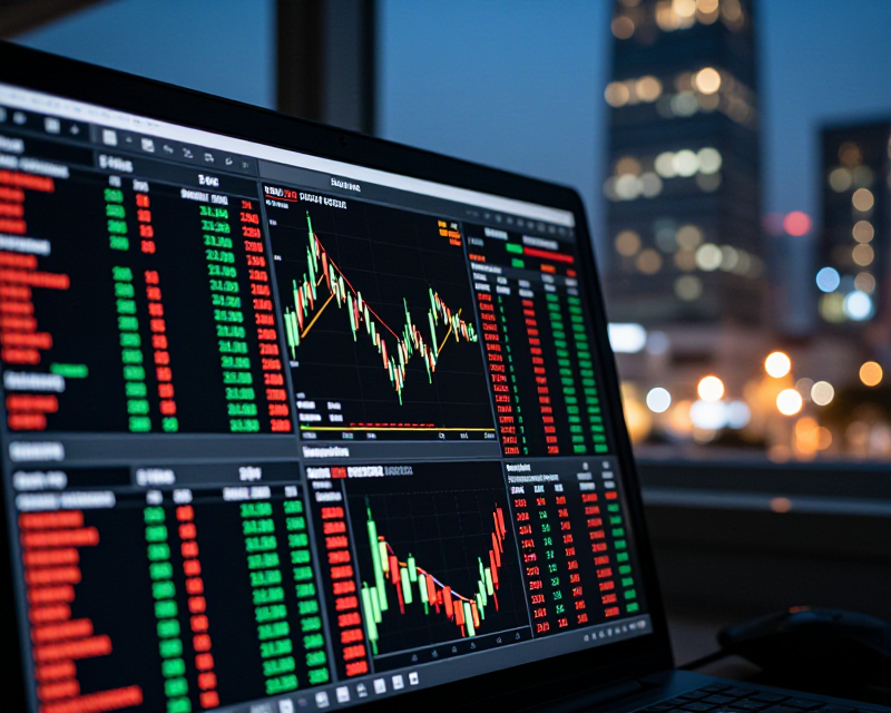 Financial Market Data Visualization
