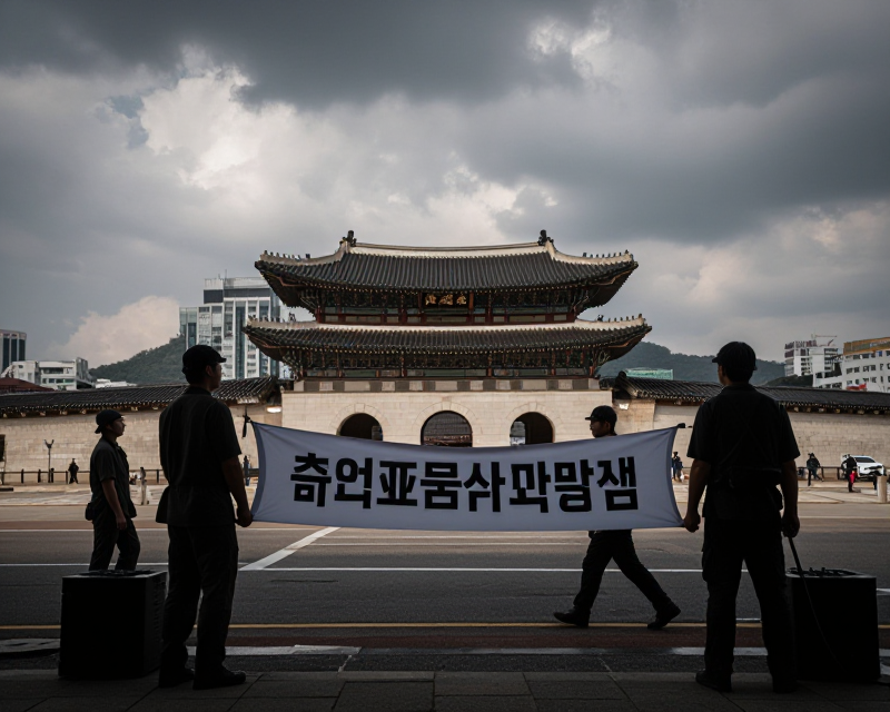 Labor Protest in Seoul