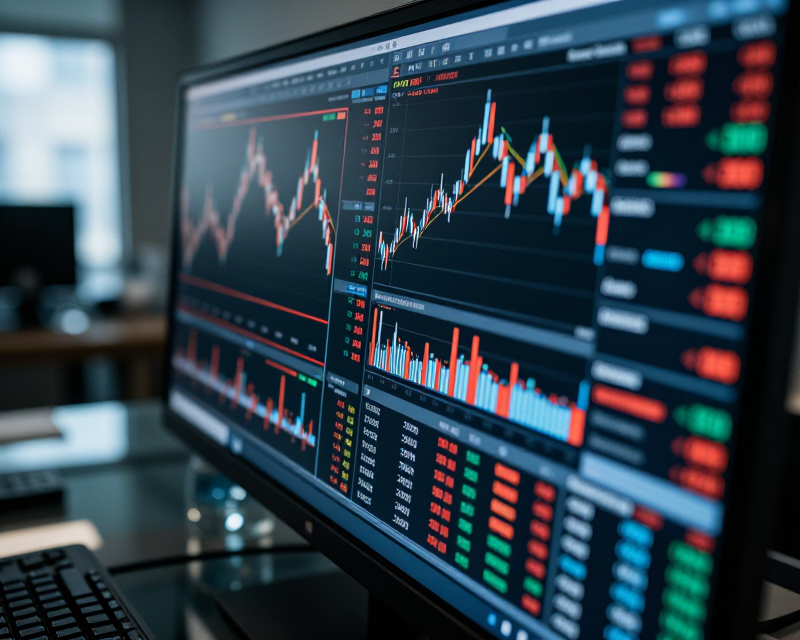Financial Market Regulation Concept