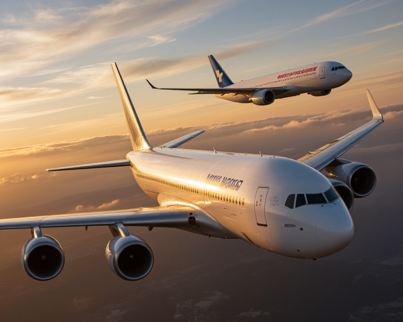 A cinematic view of the airline merger