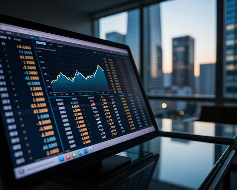 Financial Market Data Visualization