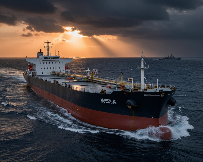 Cinematic Strait of Hormuz Tension