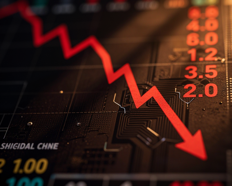 Market Volatility Concept