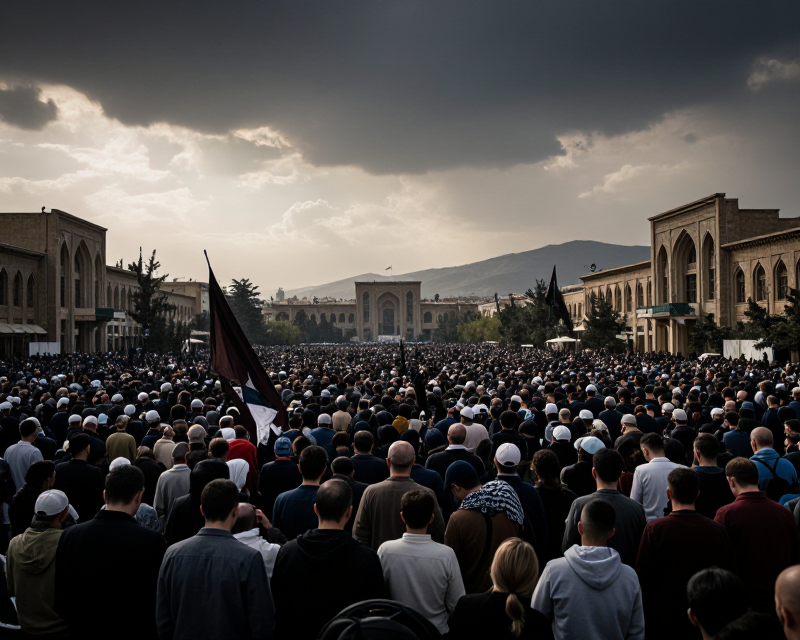 Symbolic Tension in Tehran